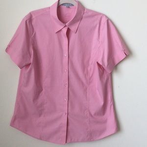 Foxcroft size 14 button down blouse